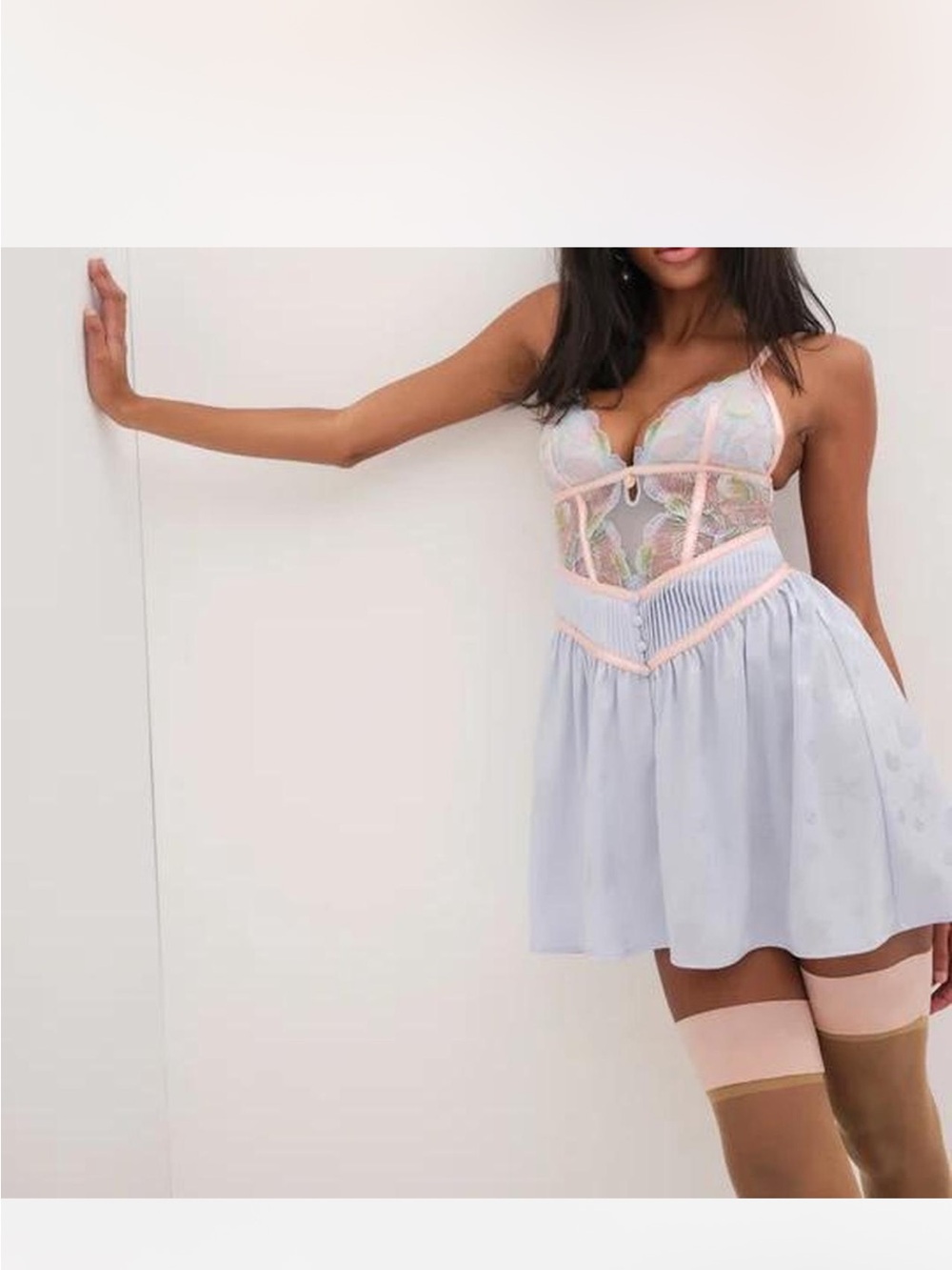 For Love and Lemons High Tide Slip Dress